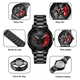 thumbnail image 3 of Reloj Rin De Auto Deportivo Giratorio Acero Inoxidable, 3 of 8