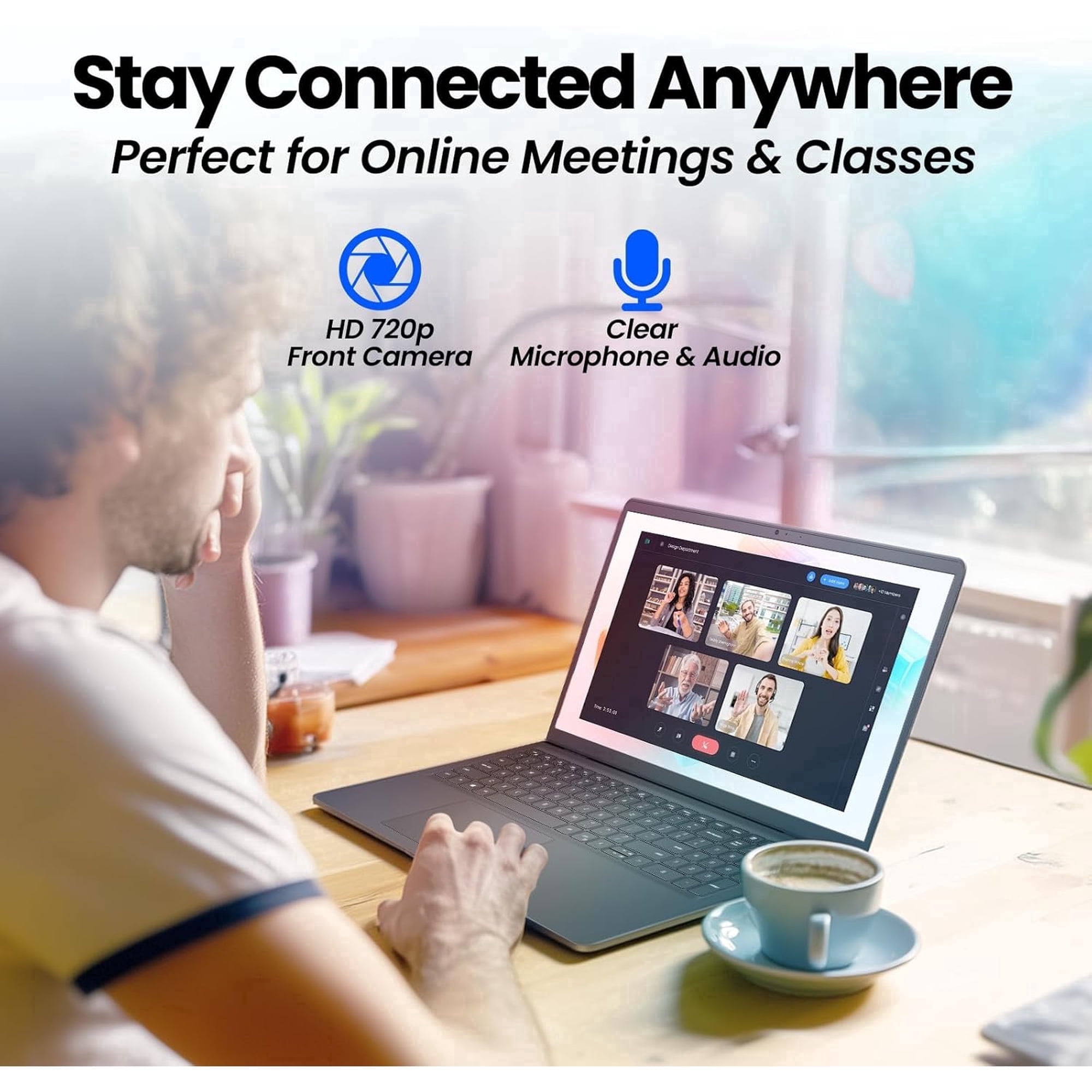 Dell Inspiron 15 Touchscreen Laptop - 15.6" FHD Display, Intel 10-Core i5-1334U (Up to 4.6GHz), 12GB RAM, 512GB SSD, Copilot AI, WiFi6, Windows 11 Pro