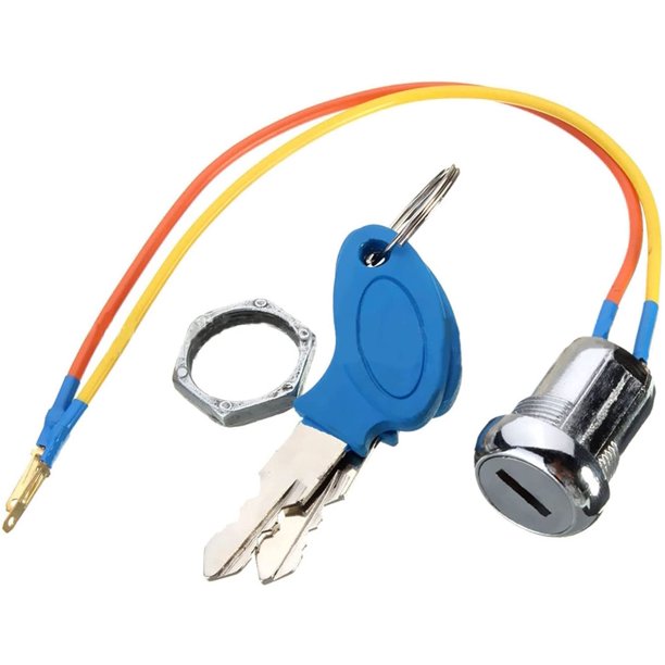 Ignition Starter 2 Wires Ignition Switch Key Starter Switch With 2, 1