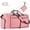 Pink-40L, variant on XUEYU 28" Large Travel Duffle Bag for Men, 80L Foldable Travel Duffel Bag with Shoes Compartment, Overnight Bag for Men Women Waterproof, Travel Bag for Traveling Camping Touring, Pink