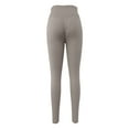 thumbnail image 3 of Anti Celsior Cellulite 3D Leggings Womens No Curling Lift Pants Sculpting Yoga Fitness Fitness Sport Pants Workout Yoga Smile Contour Activewear Tights Anti Cellulite Leggings Skin-Friendly Khaki M, 3 of 7