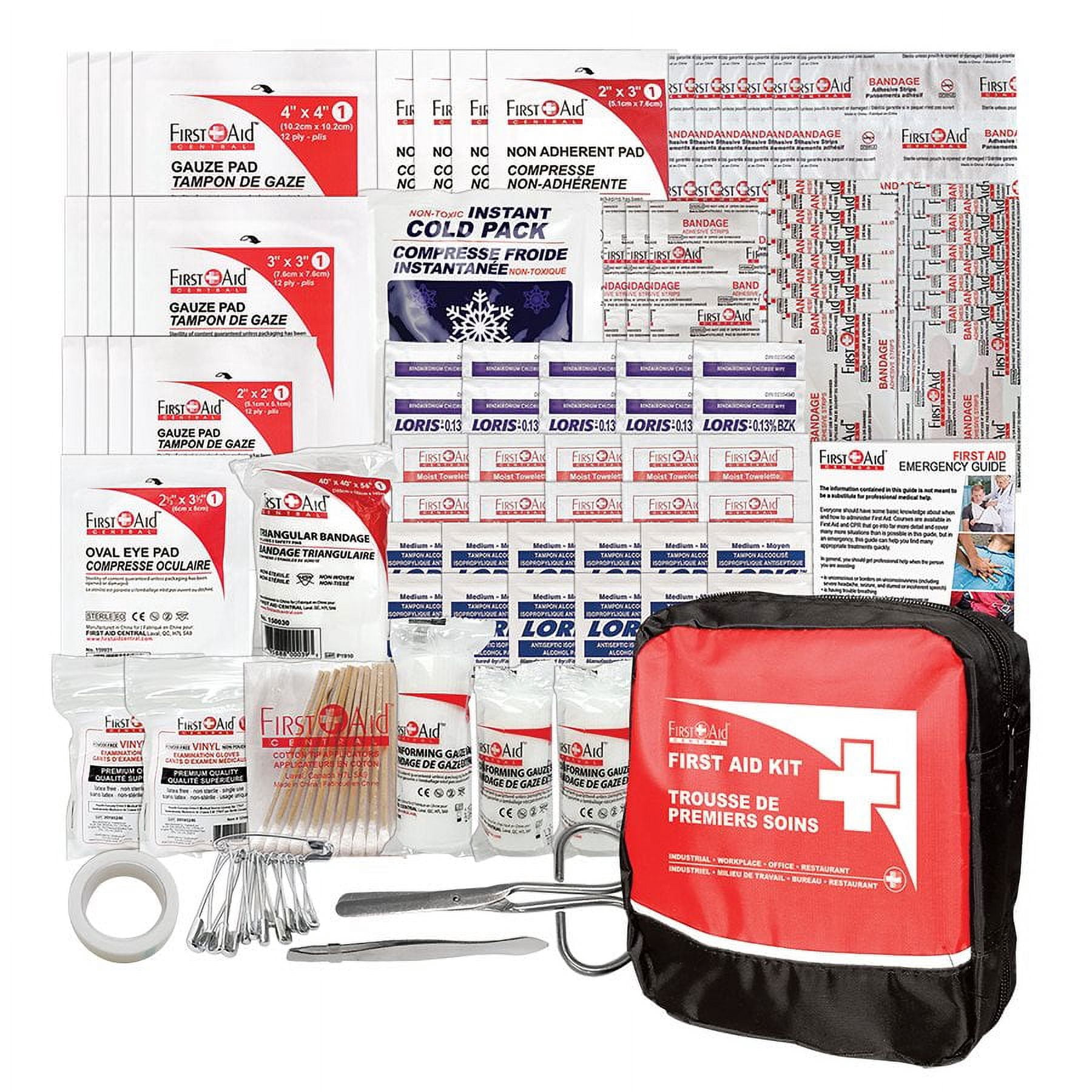 First Aid FAC-420N Essential First Aid Kit Nylon Case