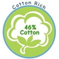 thumbnail image 4 of Jefferies Socks Girls Solid Pima Cotton Crop Capri Leggings 1 Pair Pack, 4 of 4