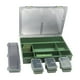 thumbnail image 1 of Caja de almacenamiento de pesca, juego de equipo, estuche compacto y multifuncional para aparejos, cajas para señuelos de pesca, para regalo, viajes,, 1 of 8
