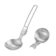 thumbnail image 3 of Cuchara plegable Vajilla para acampar Utensilios de cocina portátiles para viajes Senderismo, 3 of 9