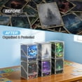 thumbnail image 6 of Mlikero Card Deck Cases, 12 Pack Acrylic Commander Deck Box Holding 100+ Sleeved Cards with 12 Dividers, Clear Card Storage Box Fit for MTG, TCG, Sports Cards, 6 of 8