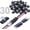 30pcs, variant on Double Wire Plug in Connector with Locking Buckle, Low Voltage 2 Pin LED Light Strip Wire Connector, No Stripping or Cutting for Strip Lights DIY Crafting
