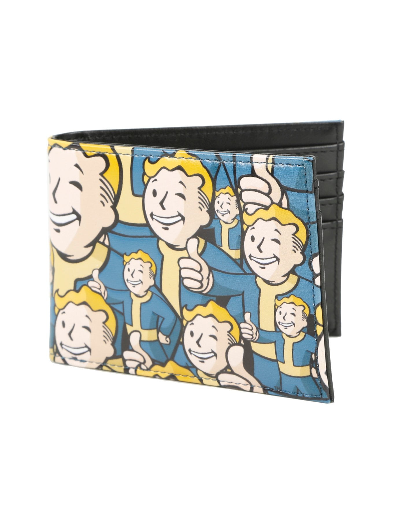 Fallout 4 Vault Boy EMBOSSED BI FOLD WALLET BY BETHESDA 