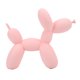 thumbnail image 5 of Estatua de perro con globo, adorno de escultura de perro con globo rosa exquisito para decoración de escritorio, mesita de noche, hogar y oficina, 5 of 12