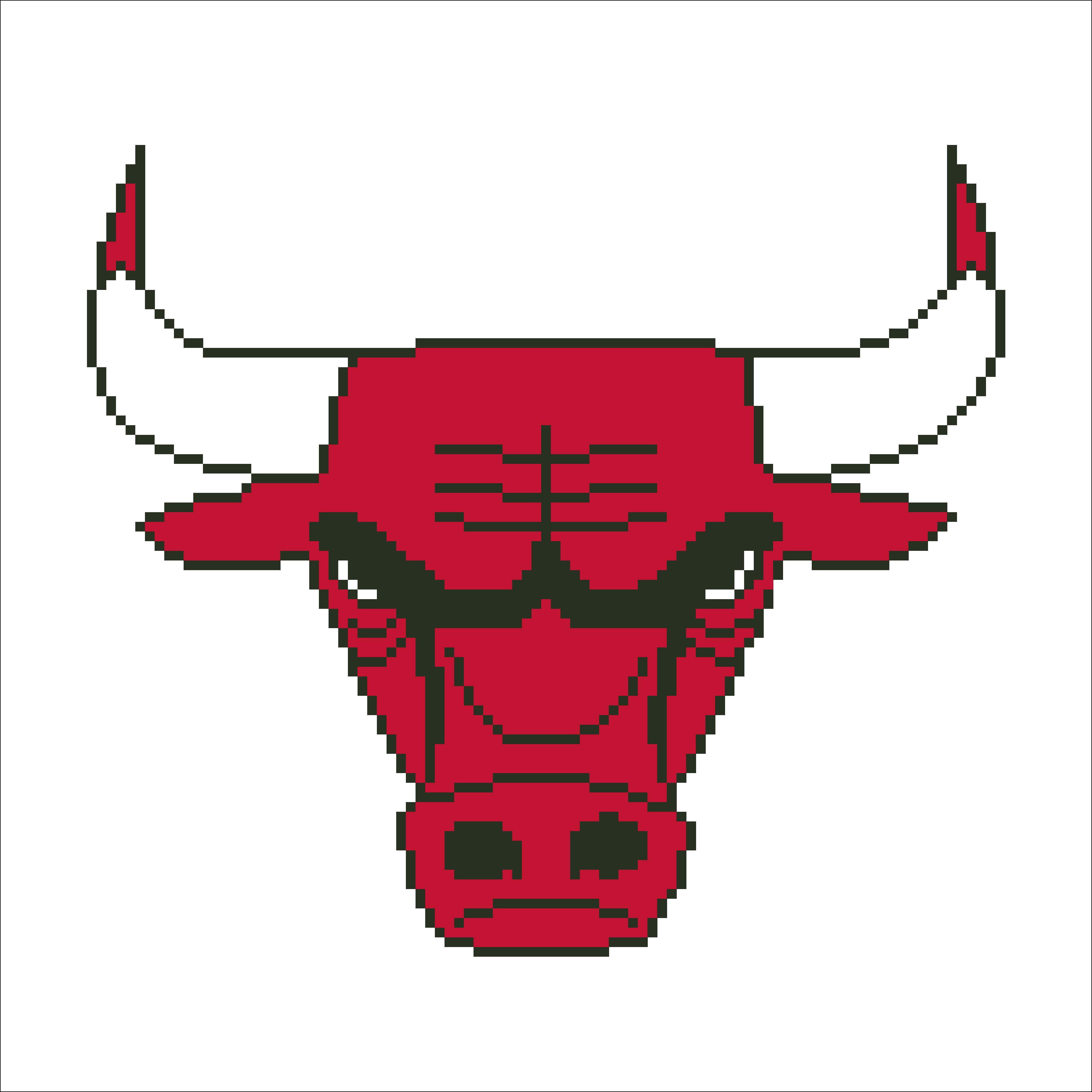 Diamond Dotz NBA Chicago Bulls Basketball Diamond Painting Kits for Adults - Diamond Art Kits a Relaxing Creative Craft Kit with Dotz Gems 12.6"x12.6"