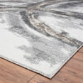 thumbnail image 5 of Luxe Weavers Abstract Gray 4x5 Area Rug Modern Geometric Carpet, 5 of 10