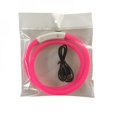thumbnail image 4 of Clearance Luminous Pet Collar With LED Light USB Charging Silicone Strobe Collar Cut To Resize Night Safety Warning For Dog, 4 of 6