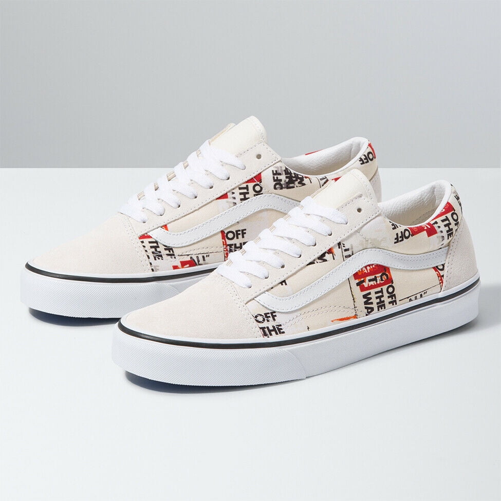 VANS Skate Old Skool Shoes - WHITE COMBO