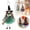 green, orange, variant on Hangable Witch Doll Ornament | Halloween Small Witch Figurine with Gauze Skirt,Sorceress Doll with Broom,Halloween Hanging Decoration,for Haunted House Room Door and Window Decoration