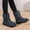 Blue, variant on Babysbule Womens Shoes Clearance, 2021 Winter New Cotton Shoes Snow Waterproof High-top Non-slip Women's Boots