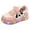 Pink, variant on Gyujnb Boys and Girls Panda LED Light up Sneakers Hook and Loop Casual Shoes (Unisex),3-3.5 Years