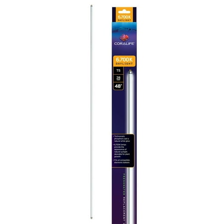Square Pin Coralife Compact Coralife Square Pin Compact Fluorescent Lamp 10K Standard Packaging Straight Pin, 65-Watt ()
