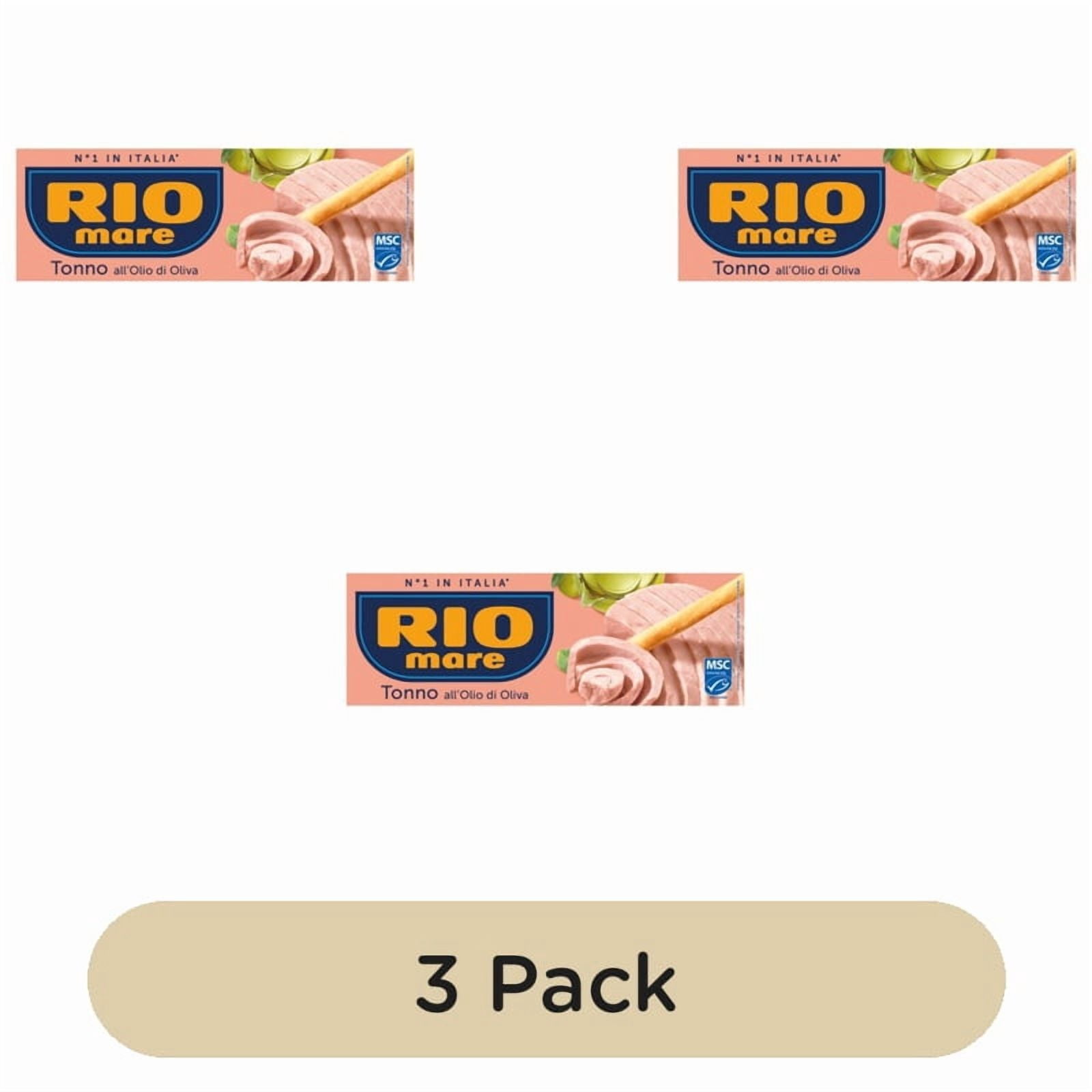 Rio Mare MSC Tuna In Olive Oil 3 x 80g, British Import (Pack of 3)