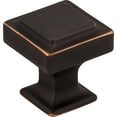 thumbnail image 5 of 1-1/8" Square Ascendra Knob - Polished Chrome, 5 of 7