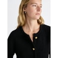 thumbnail image 4 of Free Assembly Women's Nubby Cardigan with Welt Pockets, Midweight, Sizes XS-XXL, 4 of 5