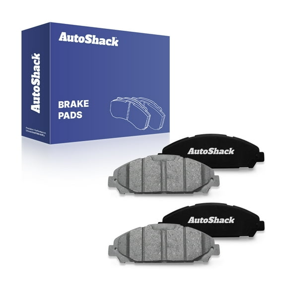 AutoShack Front Ceramic Brake Pad Set | Replacement for 2015-2023 Ford Mustang | 4-PC