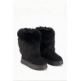 thumbnail image 2 of Women's Faux Fur Cuff Low Platform Boots, 2 of 6