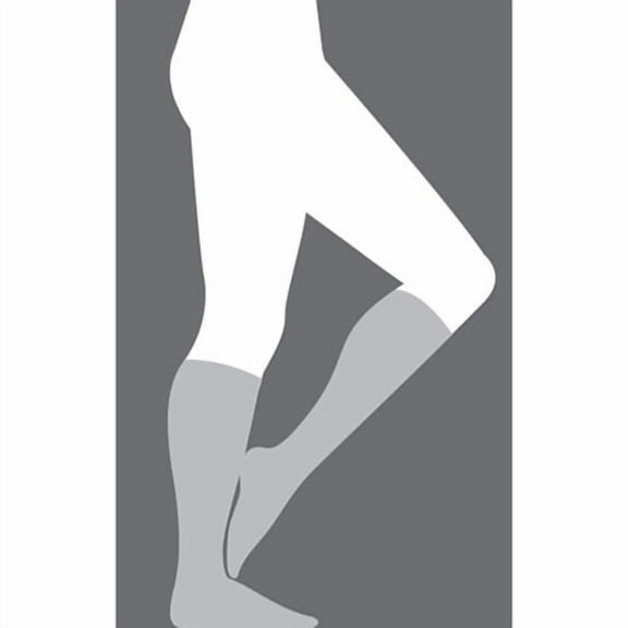 mediven comfort for Men & Women, 15-20 mmHg Calf High Open Toe Compression Stockings, Natural, II-Standard