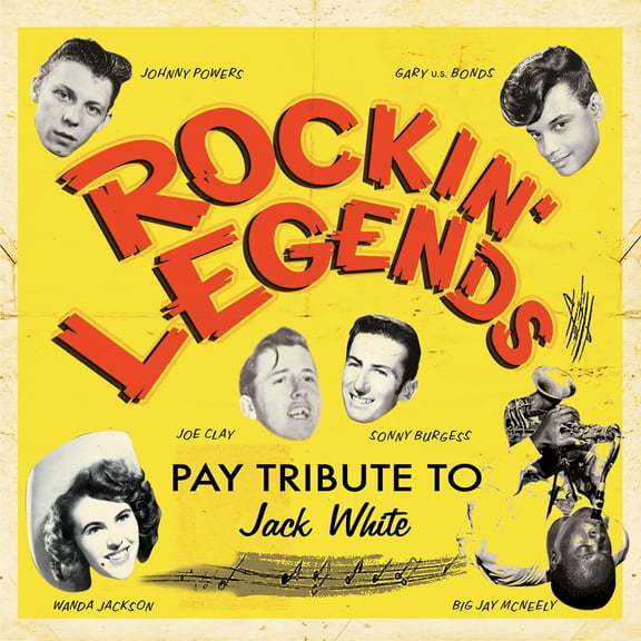 Various Artists - Rockin' Legends Pay Tribute To Jack White (Various Artists) - Music & Performance - Vinyl
