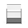 thumbnail image 4 of Modular Wall Room Divider System - Black Frame - 53" x 48" Starter Wall with Whiteboard, 4 of 4