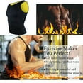 thumbnail image 6 of Sauna Vest for Men Neoprene Sweat Vest Weight Lose Tank Top Neoprene Waist Trainer Corset, 6 of 6