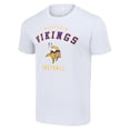 thumbnail image 2 of Men's Starter White Minnesota Vikings Logo T-Shirt, 2 of 3