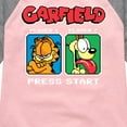 thumbnail image 3 of Garfield - Garfield Odie Game On - Toddler & Youth Girls Raglan Graphic T-Shirt, 3 of 4