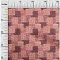 thumbnail image 2 of oneOone Polyester Spandex Maroon Fabric Floral Silhouette Diy Clothing Quilting Fabric Print Fabric By Yard 56 Inch Wide, 2 of 4