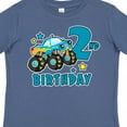 thumbnail image 4 of Inktastic 2nd Birthday Monster Truck Boys Toddler T-Shirt, 4 of 5