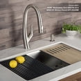 thumbnail image 4 of KRAUS Workstation Kitchen Sink Wood Grain Composit, 4 of 5