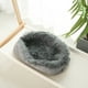thumbnail image 5 of Cama cuadrada de felpa para mascotas, cálida y cálida para las cuatro estaciones, de Amazon, 50 x 60 cm, color gris, 5 of 7