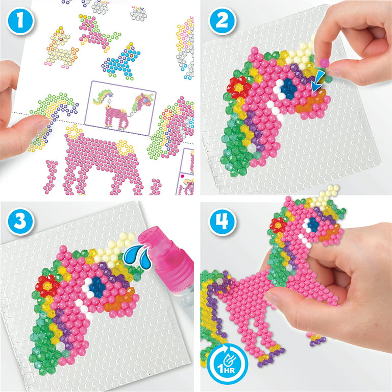Aquabeads Magical Unicorn Set for Children, Kids Crafts, Arts and Crafts,  Activity Kit, Ages 4+