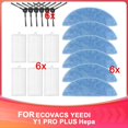 thumbnail image 1 of Compatible con para Y1 , Cepillo Lateral, Filtro HEPA, Paño de Fregona, Accesorios, Consumibles y Repuestos., 1 of 5