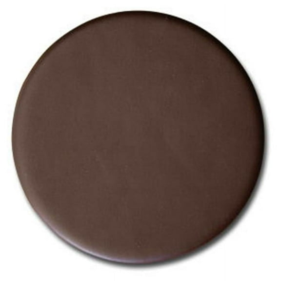 Dacasso A3471 Chocolate Brown Leather Round Coaster