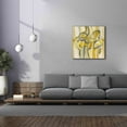 thumbnail image 4 of Epic Graffiti 'Mid Mod Yellow' by Silvia Vassileva, Canvas Wall Art, 37"x37", 4 of 8