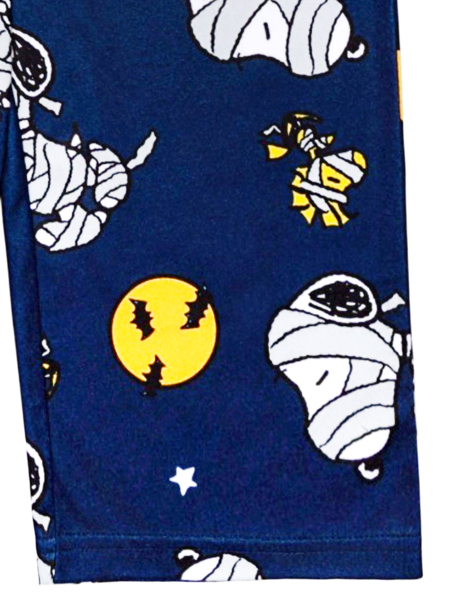 Peanuts Boys Halloween Short Sleeve Top and Pant Pajama Set, 2-Piece, Sizes 4-12