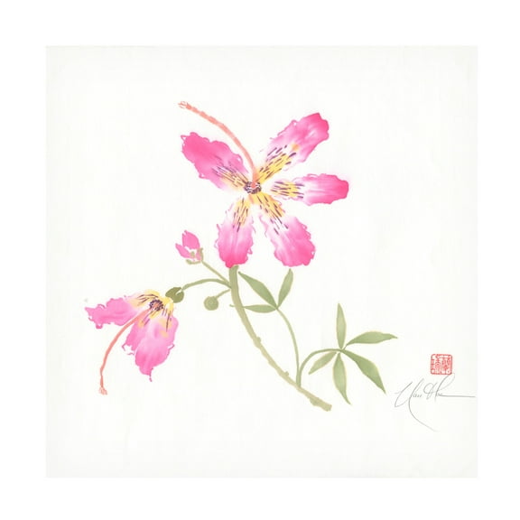 Trademark Fine Art Nan Rae Silk I Canvas Wall Art