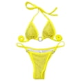 thumbnail image 1 of Bikini Sexy Para Mujer, Traje De Baño Dividido Con Diamantes, Traje De Baño Para Mujer, Traje De Baño Hueco Suave A La Moda Yuarrent OD015998-13, 1 of 5