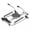Black, variant on Thehsnt Quiet Hydraulic Rowing Machine for Home, 110LBS Adjustable Resistance with LCD Monitor & Large Cushioned Seat, 265LBS Capacity Aerobic Fitness