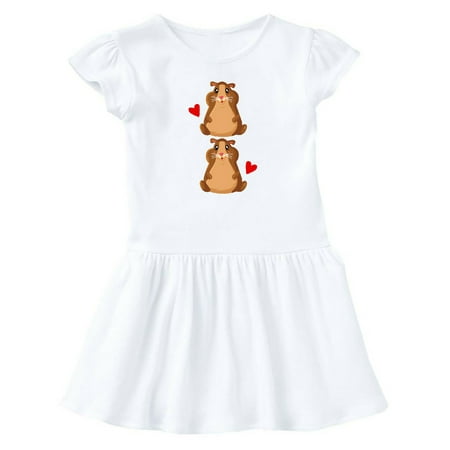 

Inktastic Hamster Lover Kids Pets Gift Baby Girl Dress
