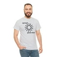 thumbnail image 5 of Spread Good Vibes Sun Unisex Heavy Cotton Tee, 5 of 9