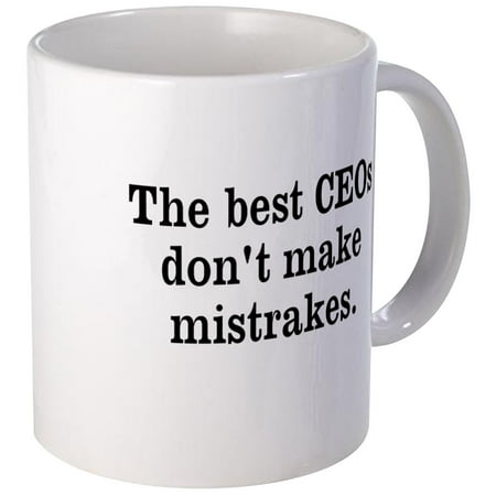 CafePress - Best CEO Misquote Funny Profound Joke Mug - Unique Coffee Mug, Coffee Cup (Best Black Jokes 2019)