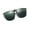Green, variant on Flip Up Polarized Sunglasses Clip, Oversized Lightweight Lens Clip for Glasses