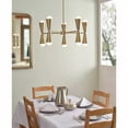 thumbnail image 3 of MH OVERSEAS 10-Light Sputnik Chandelier - Modern Brushed Brass Ceiling Pendant Light, Elegant Mid-Century Design for Living Room, Dining Room, or Kitchen, 3 of 3
