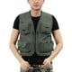 thumbnail image 3 of Chaleco Chaqueta de pesca para hombre con espalda desmontable, chaleco de trabajo multibolsillo de secado rápido, chaleco de carga para fotos de viaje de verano al aire libre Maboto Chaleco, 3 of 7
